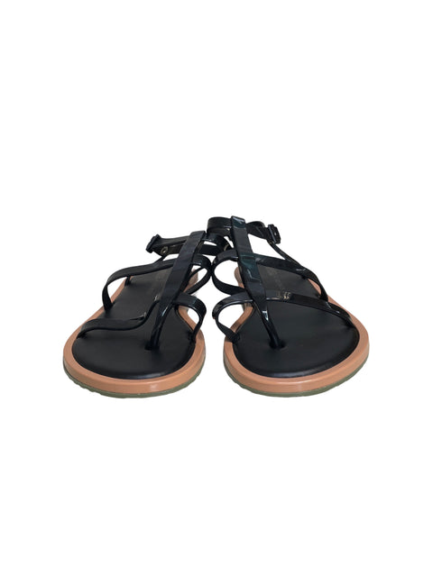 Calzado Melissa+Salinas Caribe Sandal Negro-Talla 9