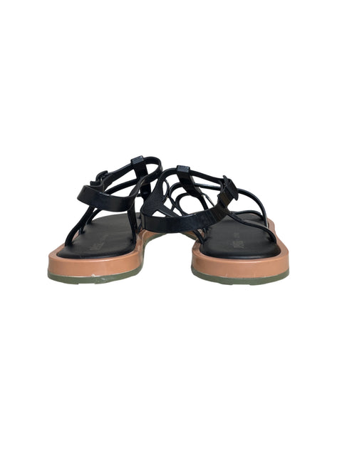 Calzado Melissa+Salinas Caribe Sandal Negro-Talla 9