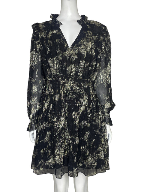 Vestido Elan Brillante Negro - Talla L