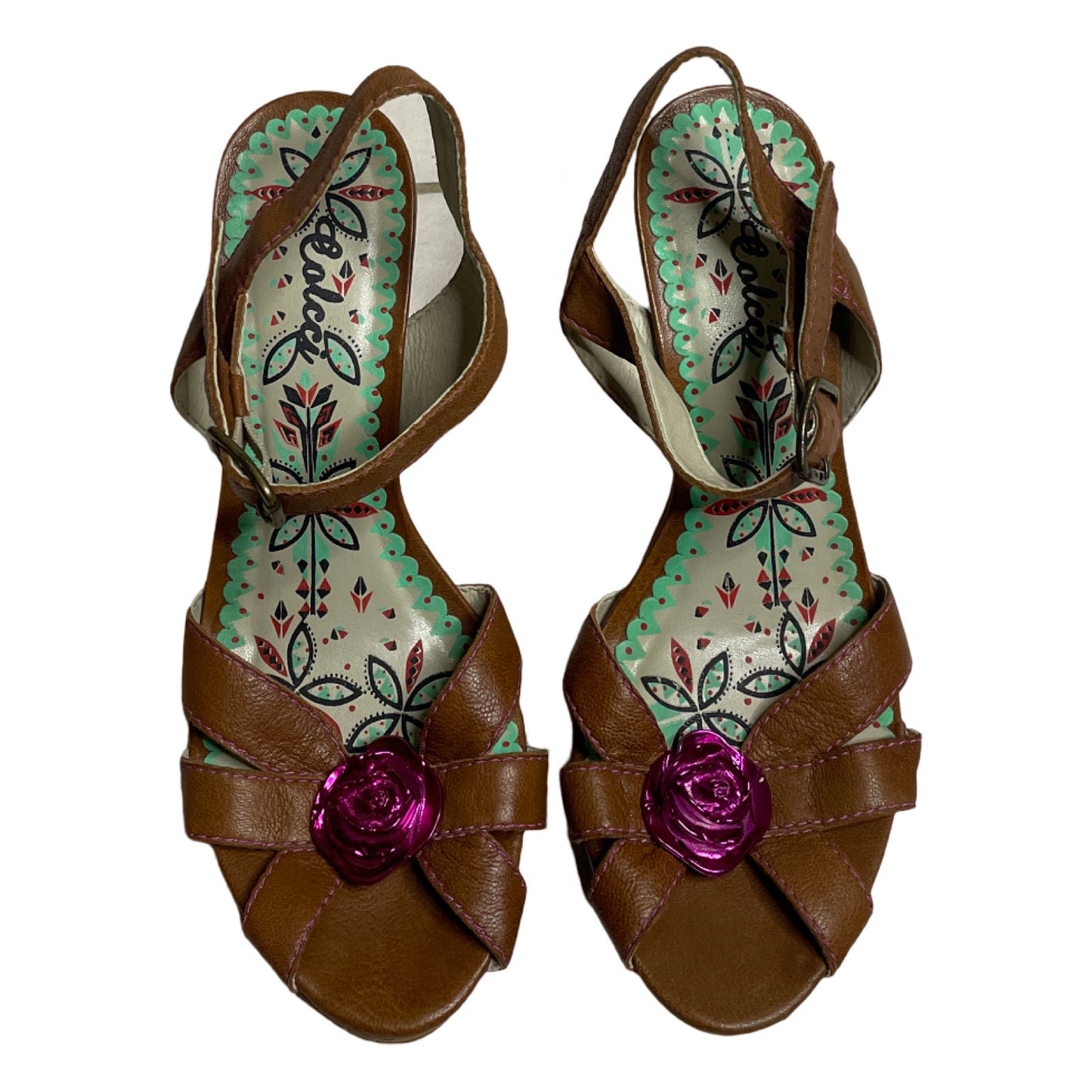 Sandalia Colcci Girl Mule Marron-Talla 7