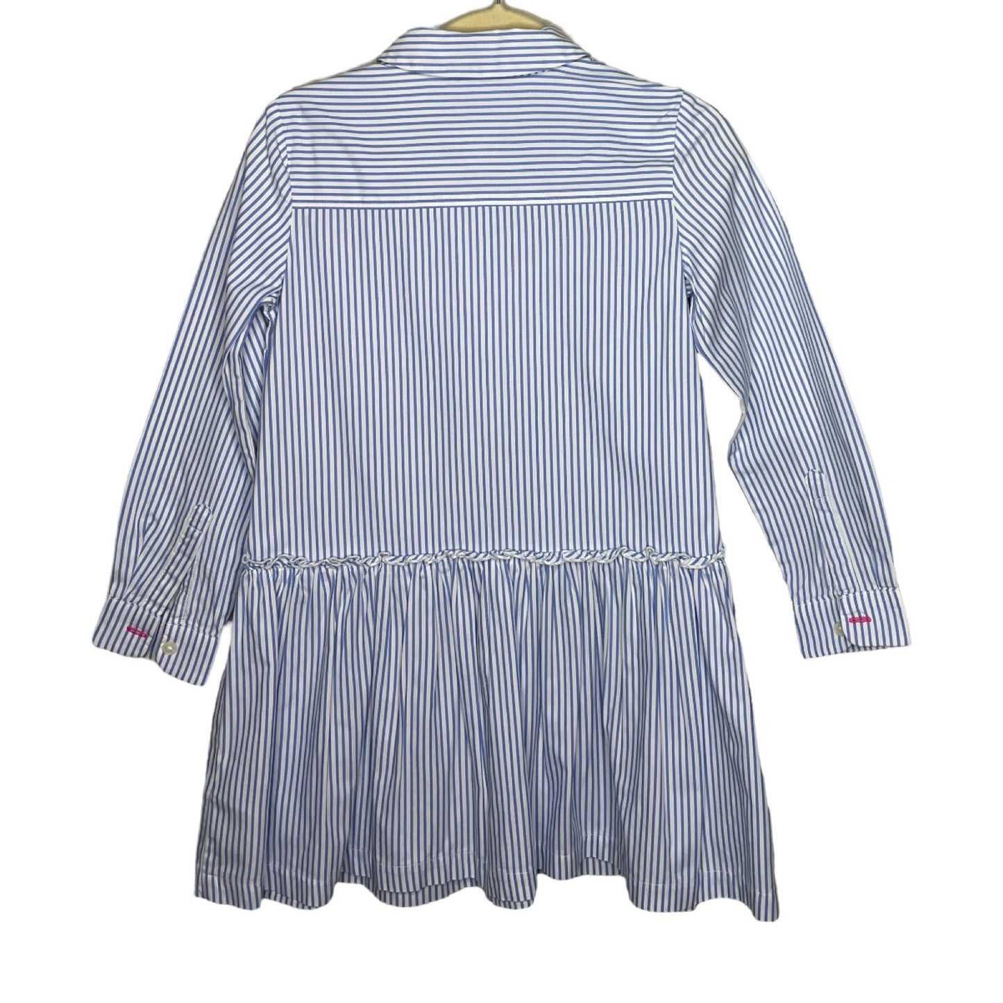 Vestido Tommy Hilfiger Camisero Rayas Azul-Talla 6