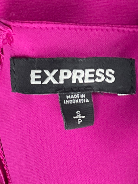 Vestido Express Drapeado Tirantes Morado-Talla S