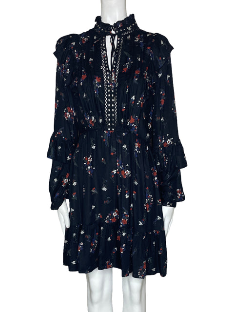 Vestido River Island Vuelo Azul-Talla 10