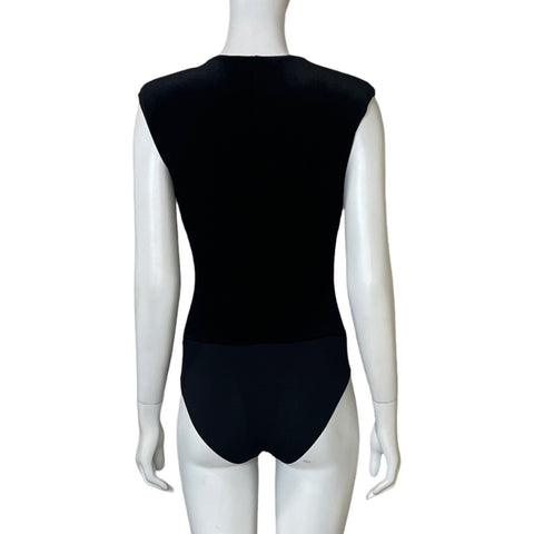 Bodysuit MNG Velvet Negro-Talla XS