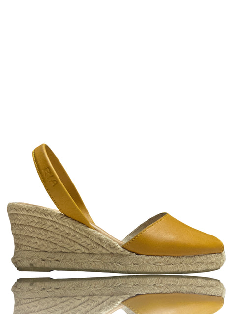 Calzado Ria Menorca Yute Amarillo - Talla 37.5