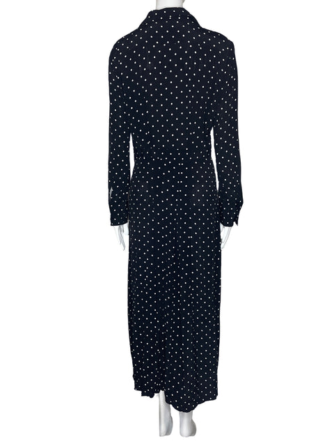 Vestido Tesoro TPS Camisero Lunares Negro-Talla 10