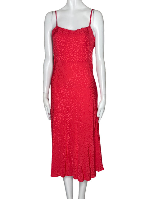 Vestido My Peeptoes Tiras Rojo-Talla L