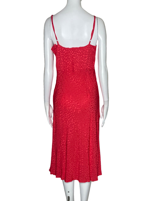 Vestido My Peeptoes Tiras Rojo-Talla L