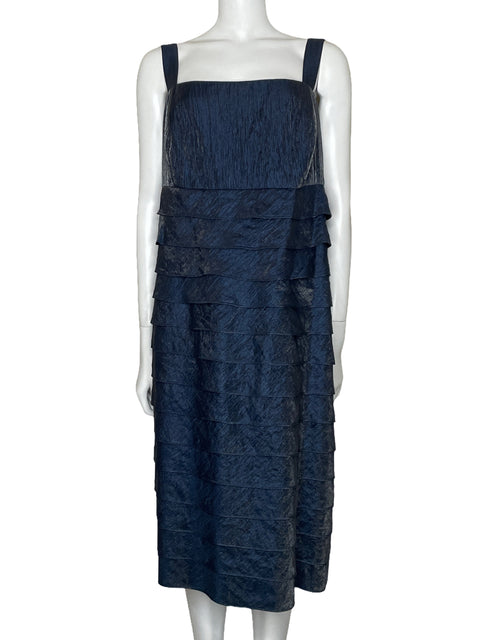 Vestido Jessica Howard Vuelos Bolero Azul-Talla 22