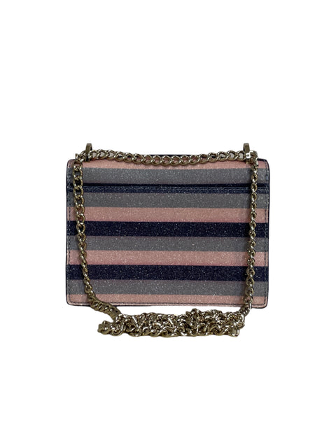 Bolso Kate Spade Crossbody Rayas Rosado-Talla S
