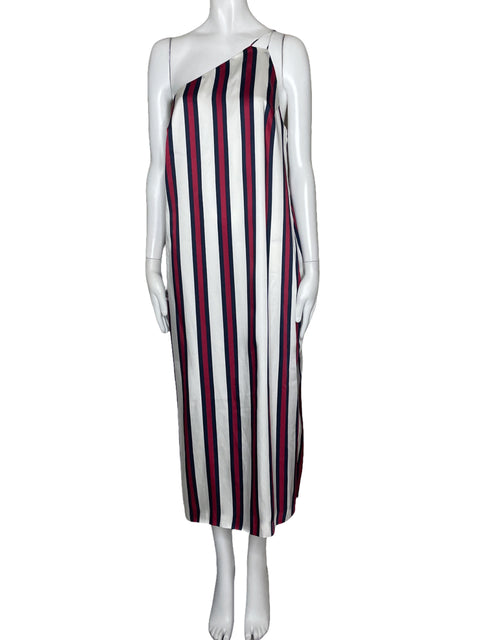 Vestido Finders Keepers Rayas Tiras Blanco-Talla M