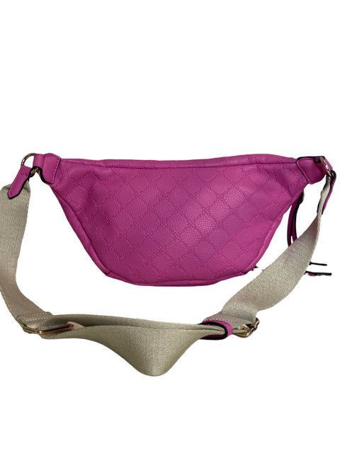 Bolso Nine West Riñonera Houghton Textured Fanny Rosado-Talla M