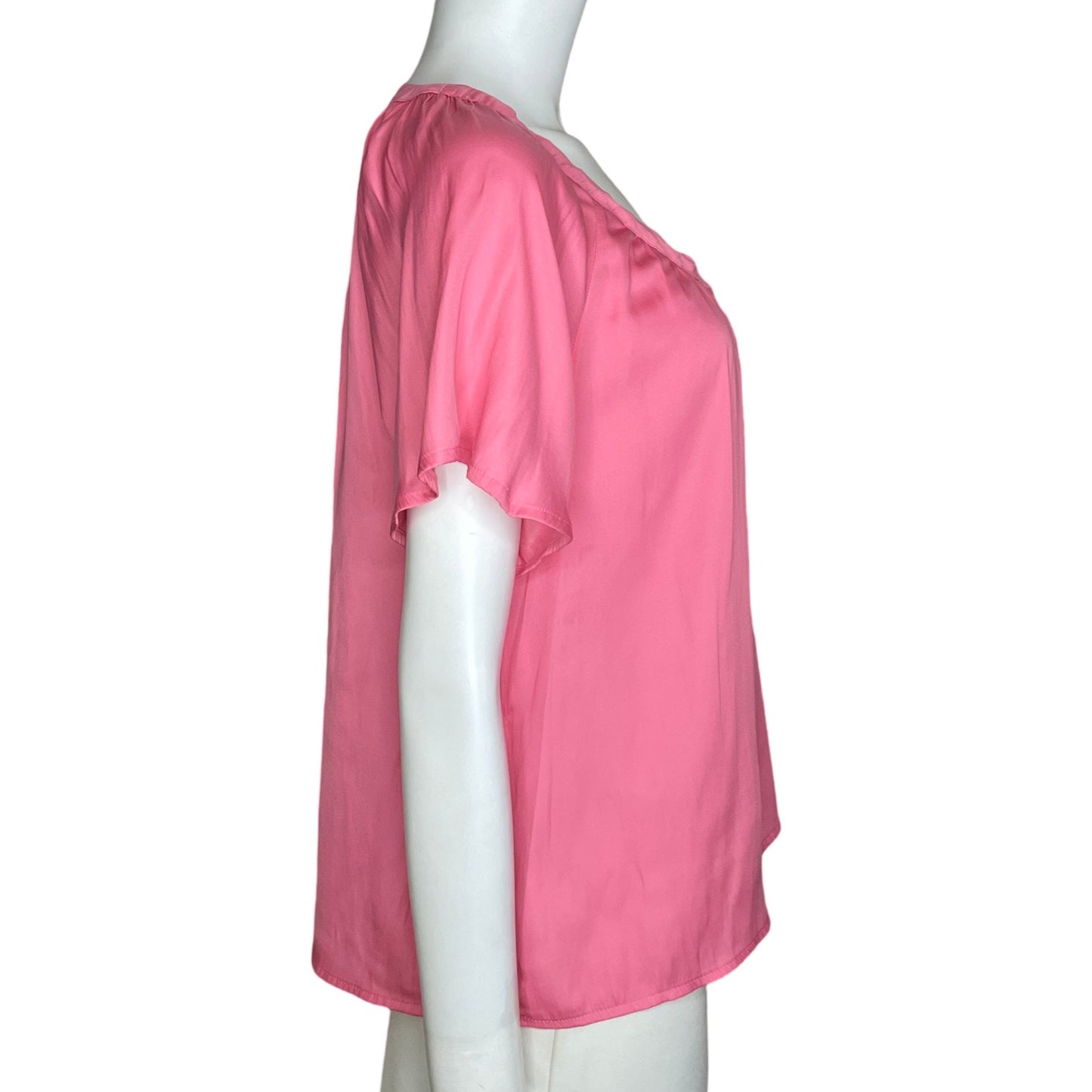 Blusa La Lavon. Fluida Rosado-Talla S