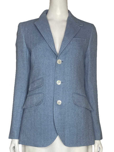 Blazer Polo Ralph Lauren Bolsillos Azul - Talla 2