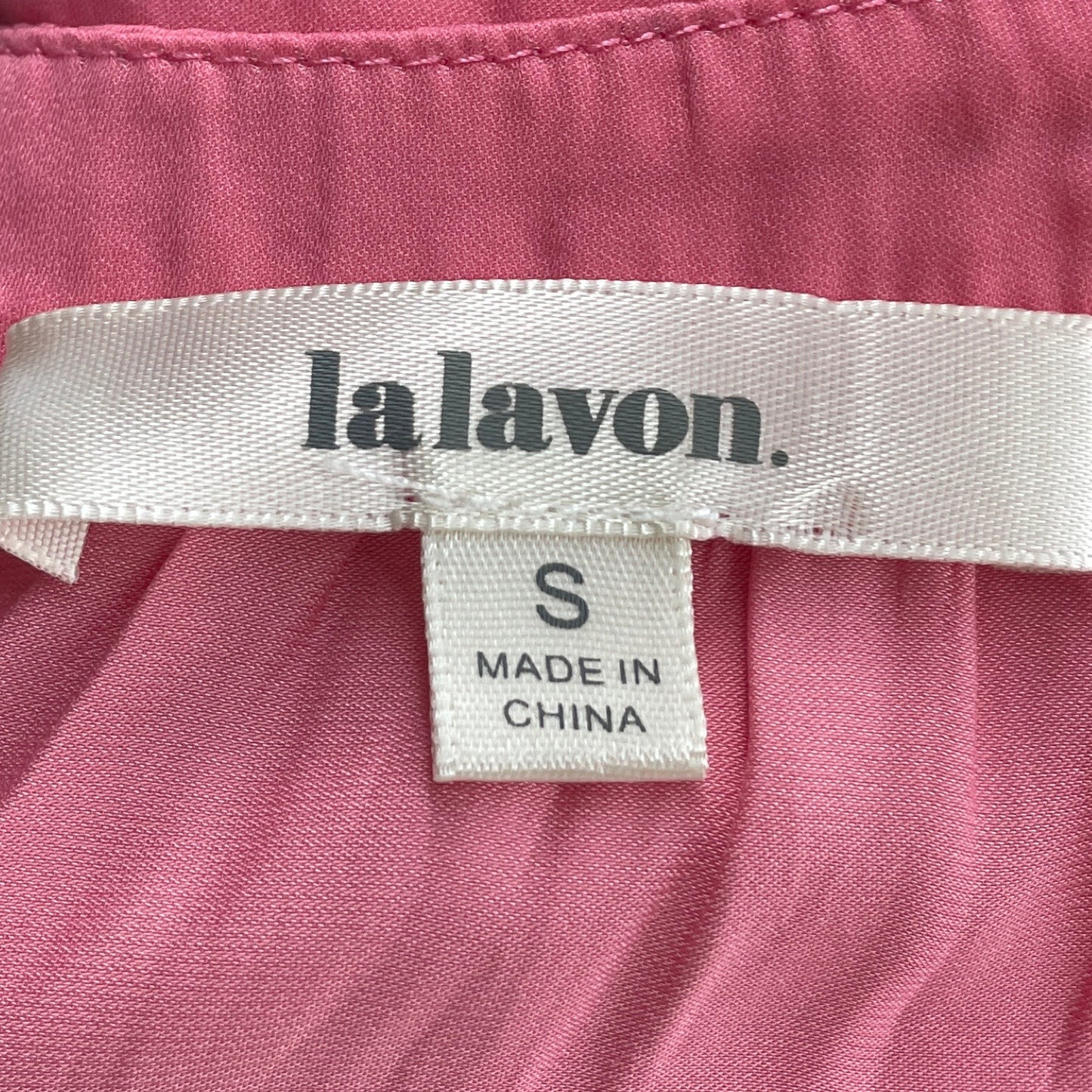 Blusa La Lavon. Fluida Rosado-Talla S