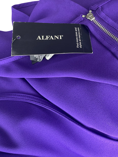 Blusa Alfani Liso Ruchas Morado - Talla XL