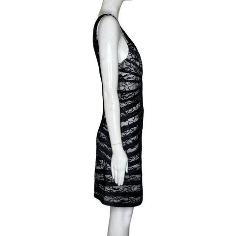 Vestido Maria Bonita Encaje Negro-Talla L