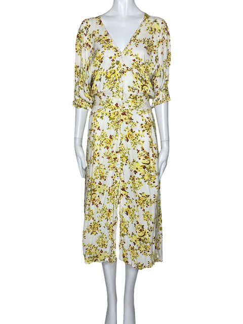 Vestido Faithfull The Brand Camisero Blanco-Talla 6