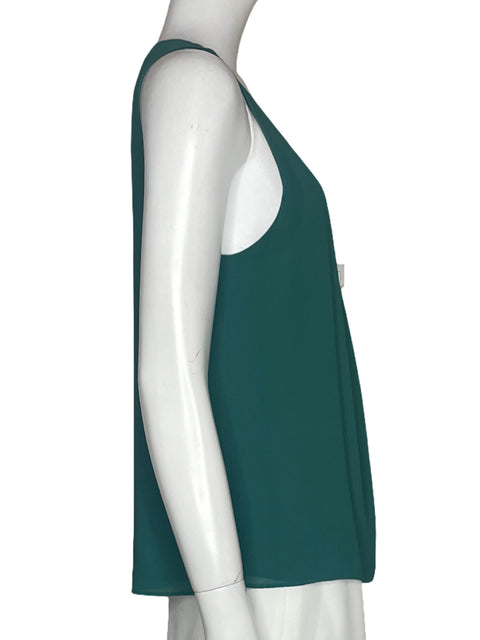 Blusa Naked Zebra sin Mangas Verde - Talla M