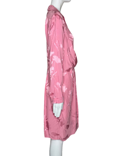 Vestido River Island Cuello V Rosado-Talla 14