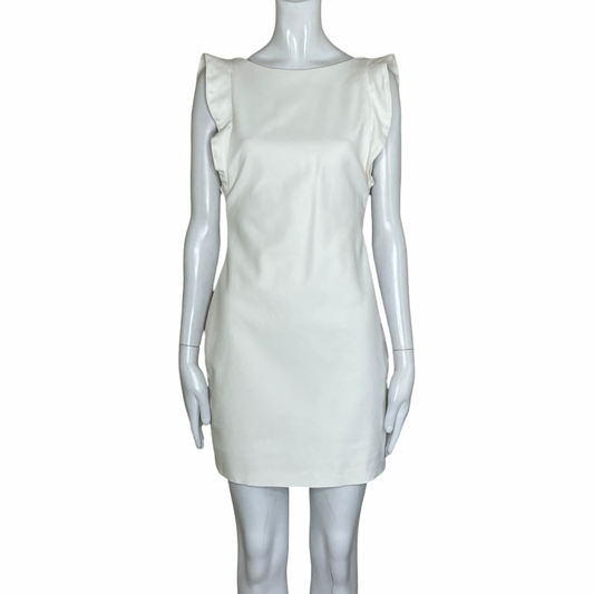 Vestido ZARA Fluido Vuelos Blanco - Talla M