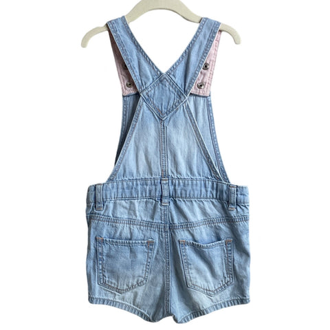 Romper H&M Denim Short Azul-Talla 9m