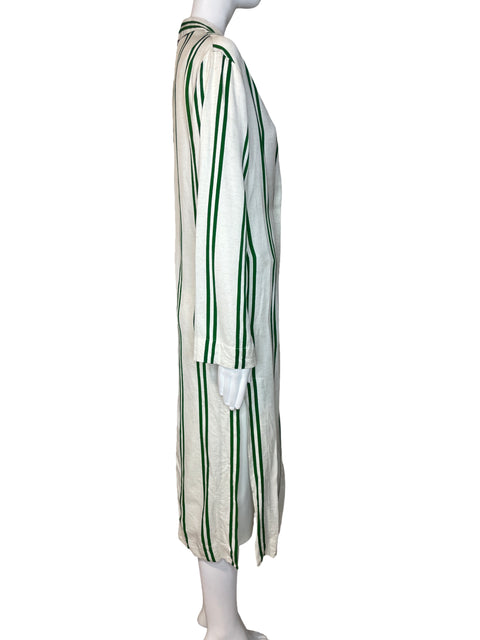 Kimono Top Shop Rayas Blanco-Talla 4