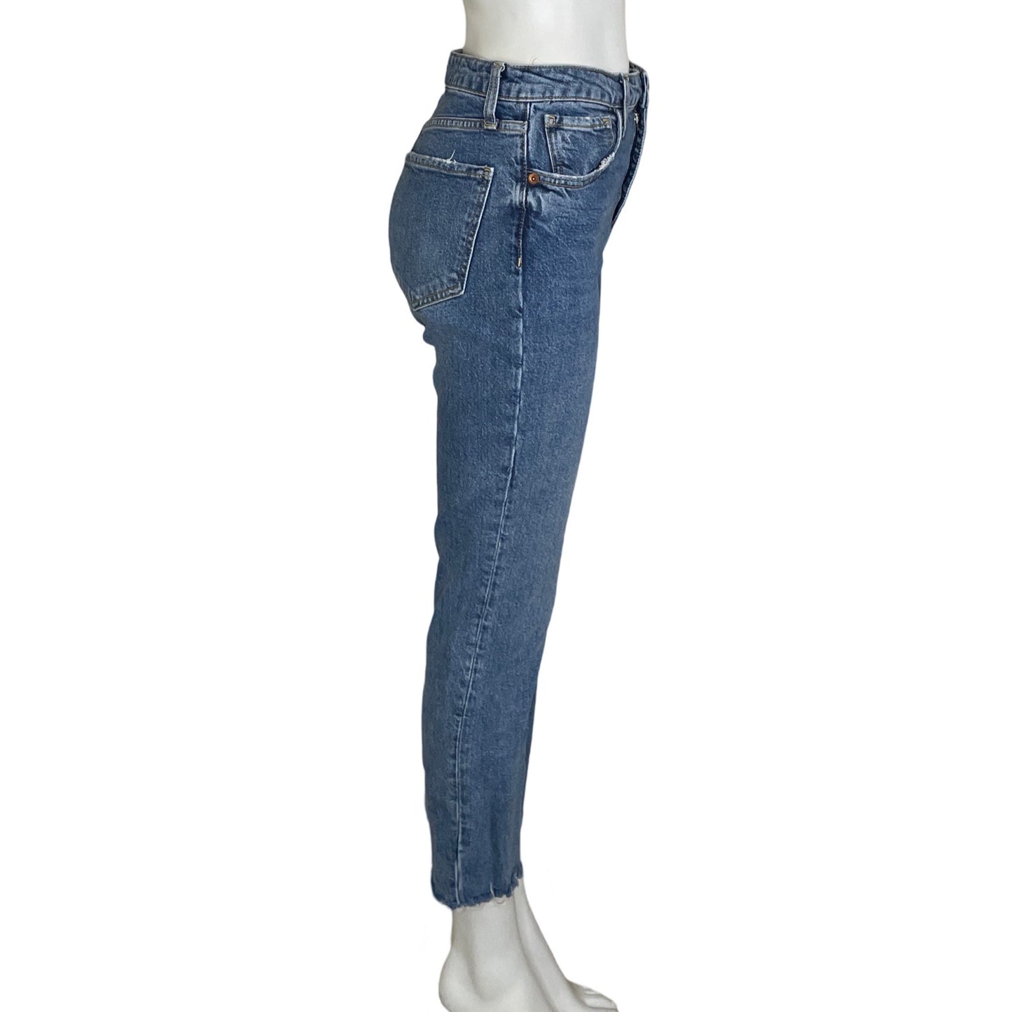 Pantalón Zara Denim Azul-Talla 6