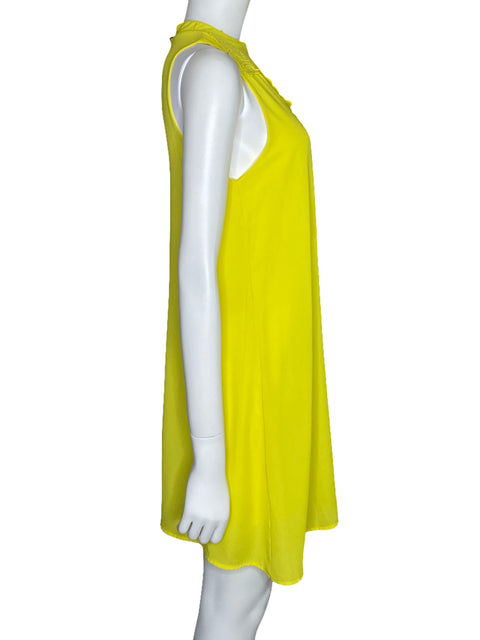 Vestido Everly Sin Mangas Mini Amarillo-Talla S