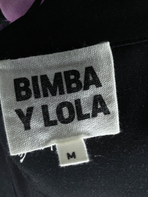 Camisa Bimba Y Lola Long Sleeve Print Negro-Talla M