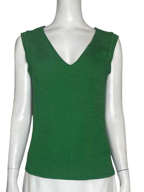Blusa Trucco Sin Mangas Verde - Talla M