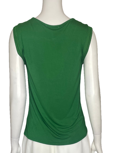 Blusa Trucco Sin Mangas Verde - Talla M