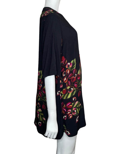 Vestido Farm Casual Estampado Negro-Talla M