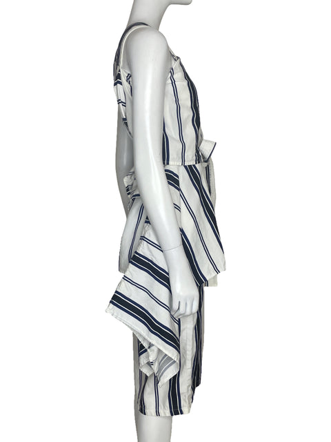 Vestido Pink Filosofy Lineas Blanco - Talla XS