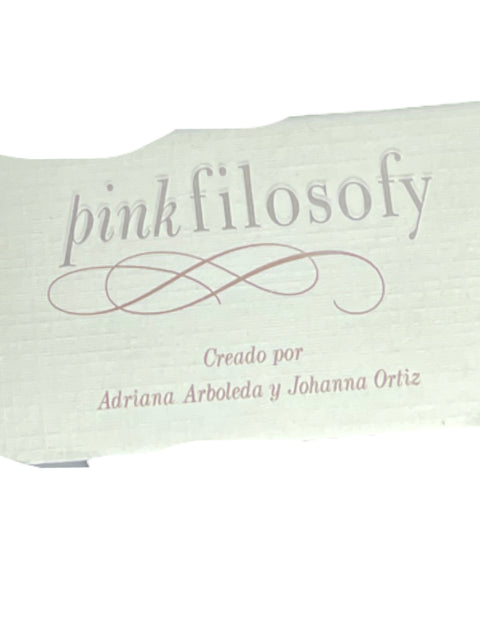 Vestido Pink Filosofy Lineas Blanco - Talla XS