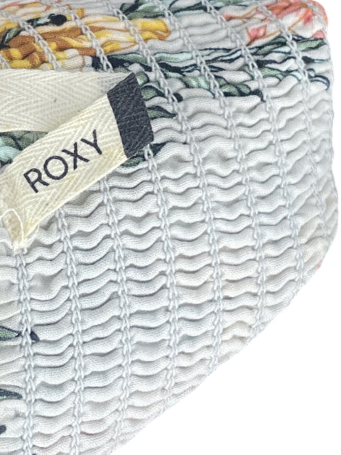 Vestido Roxy Tiras Flores Verde - Talla M