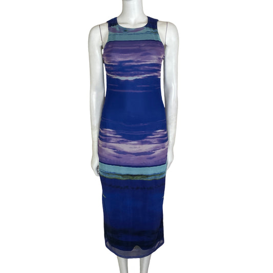 Vestido Le Lis Collection Midi Azul-Talla M