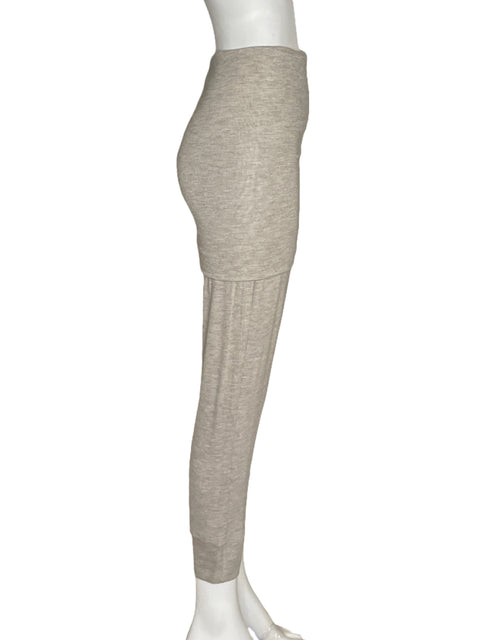 Pantalón Pink Filosofy Combinado Gris - Talla S