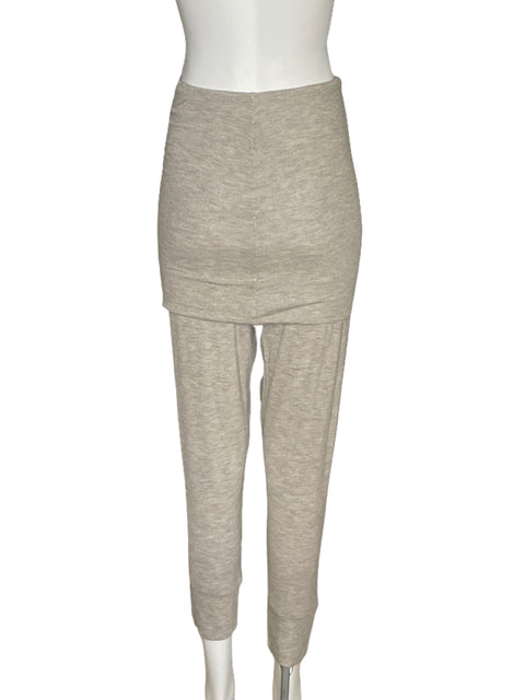 Pantalón Pink Filosofy Combinado Gris - Talla S