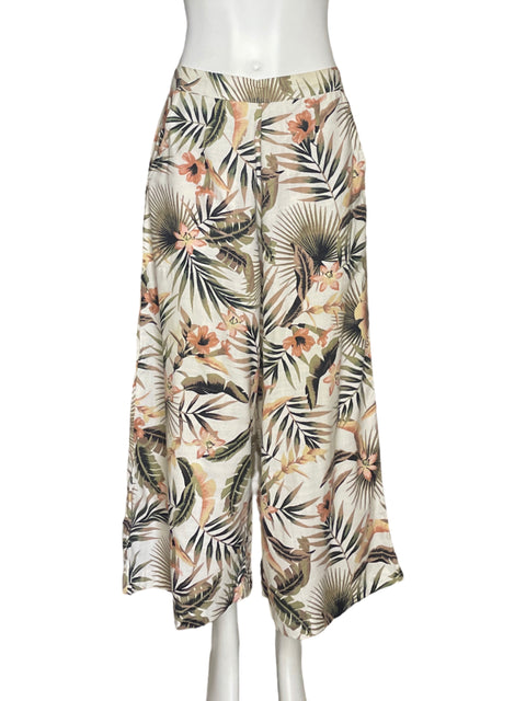 Pantalón Billabong Flores Blanco - Talla M