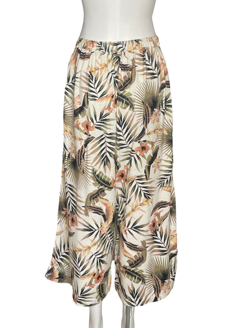 Pantalón Billabong Flores Blanco - Talla M