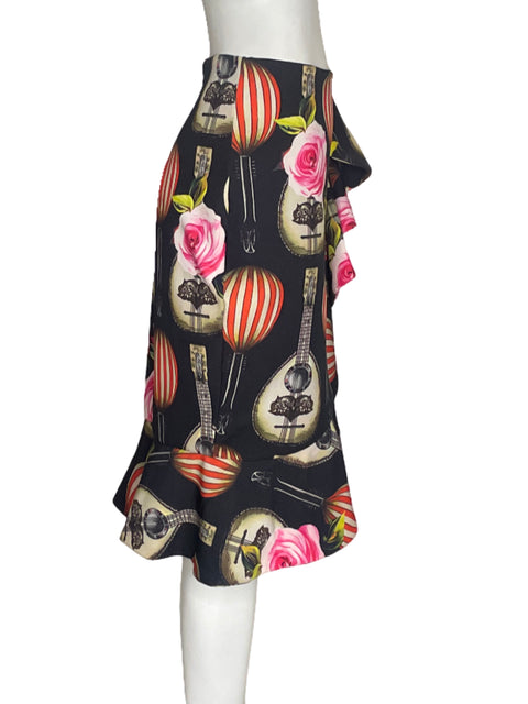 Falda Quimeras Guitar Negro - Talla L