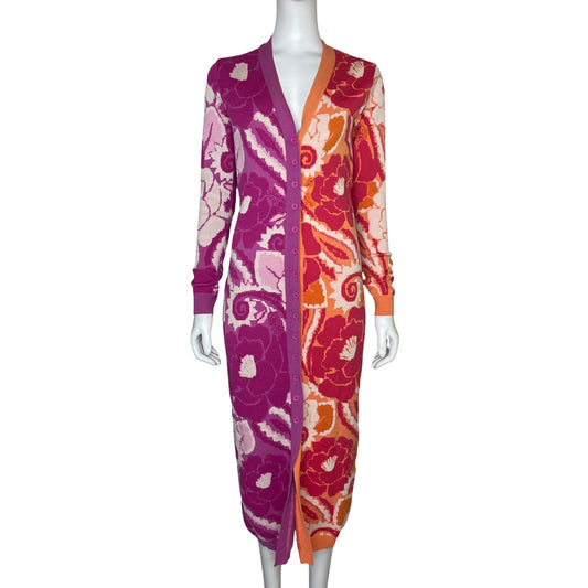 Vestido Farm Rio Maxi Floral Naranja - Talla S
