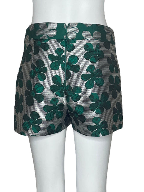Short Bassan Flores Gris-Talla S