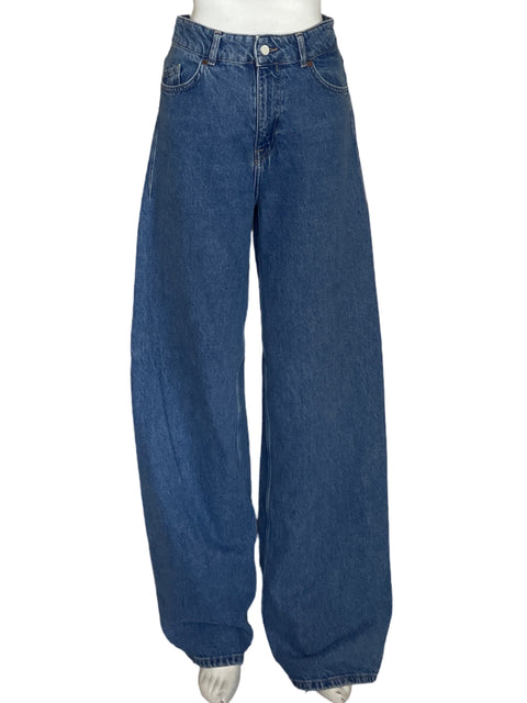 Pantalón Zara Denim Azul-Talla 4