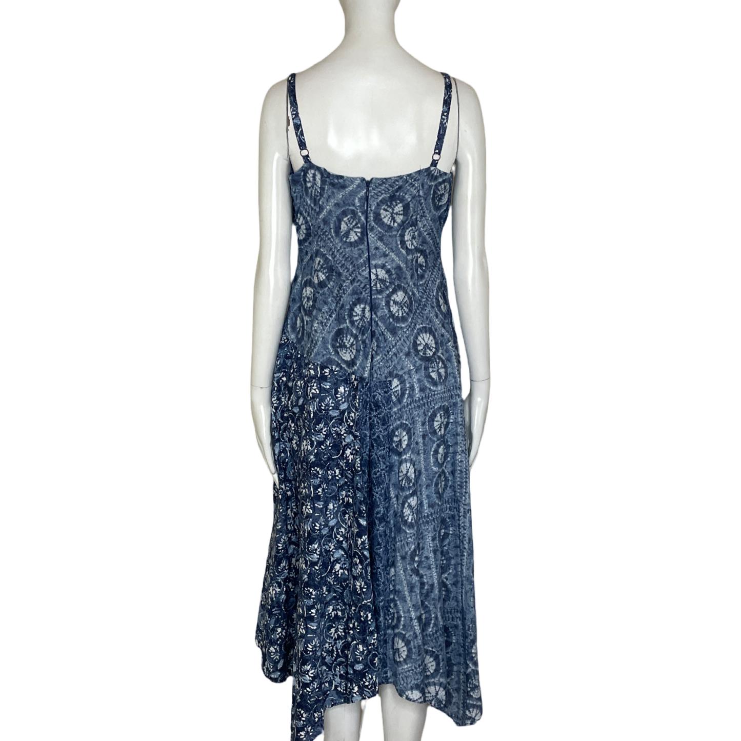 Vestido RAPLH LAUREN Tiras Estampado Azul- Talla L