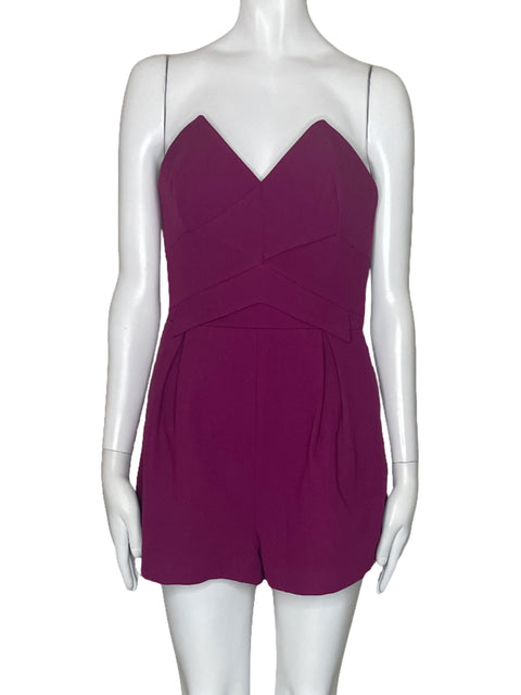 Romper Keepsake Strapless Rosado-Talla M