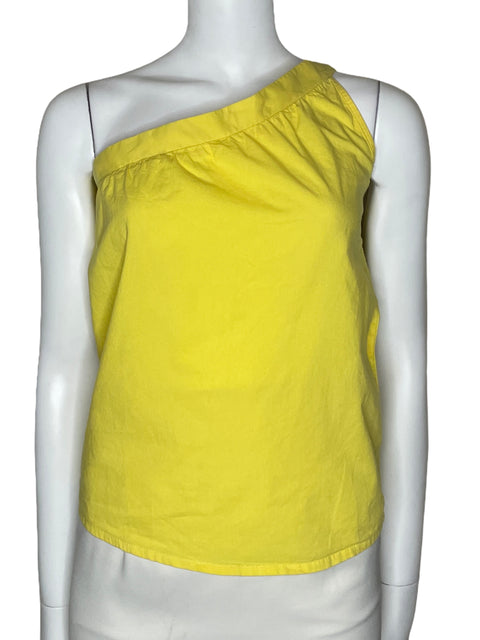 Blusa Ak'tual Asimétrica Amarillo-Talla XS