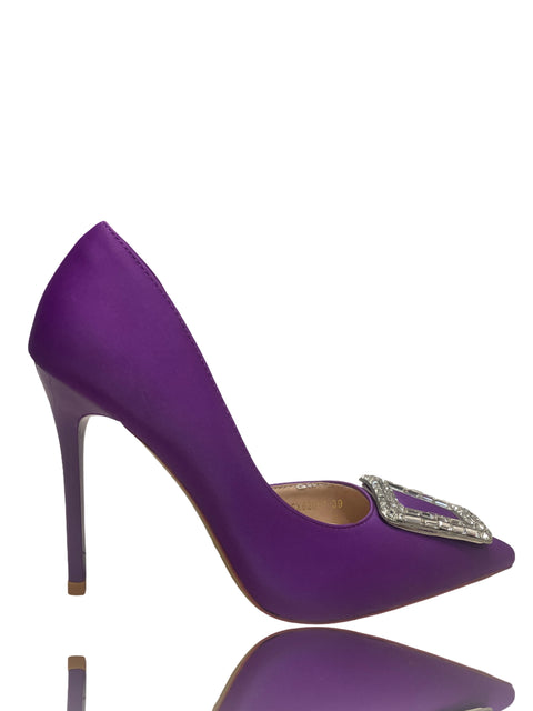 Calzado Bigtree Stiletto Morado-Talla 39