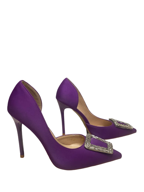 Calzado Bigtree Stiletto Morado-Talla 39